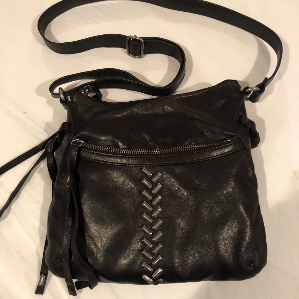 Lucky Brand Black Crossbody Bag!! NEVER USED